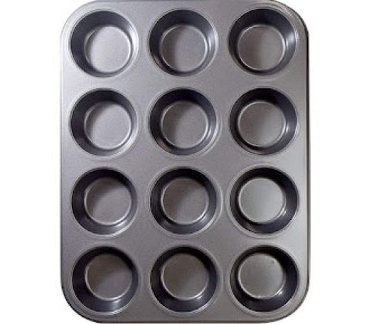 12 Cup Muffin Tray Cup Cake Pan Kitchenware ( SL 158 )