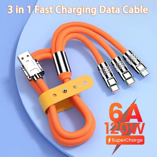 3 in 1 Charging Cable Mobile Accessories ( SL 116 )