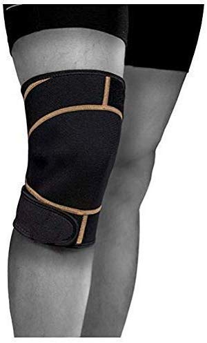 Knee Support Pain Relife Ped Belt, Copper Line Knee Muscler Supporter Adjustable Pain Relief ( RV 58 )