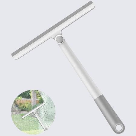 Shower Squeegee for Bathroom Shower Glass Doors, Rubber Window Cleaner Squeegee