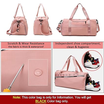 Sports Gym Bag – Pink ( RV 22 )