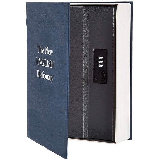 Book Locker Dictionary Stainless Steel Hidden Safe Jewellery Box/Cash Locker for Home and ( RV 52 )