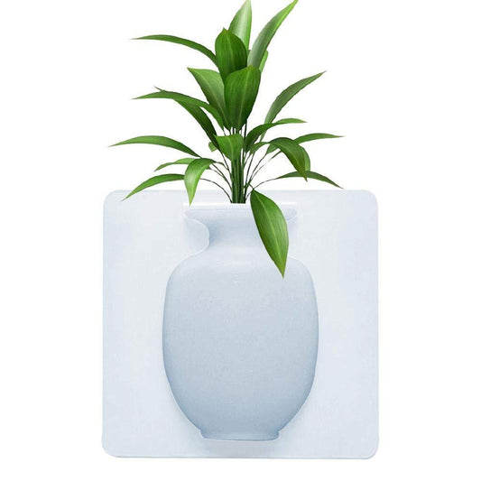 Wall Mounted Removable Silicone Sticky Vases