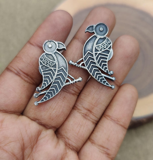 Beautiful Bird Design Earings