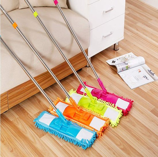 Microfiber Flat Mop With Steel Rod Cleaning Accessories ( SL 229 )