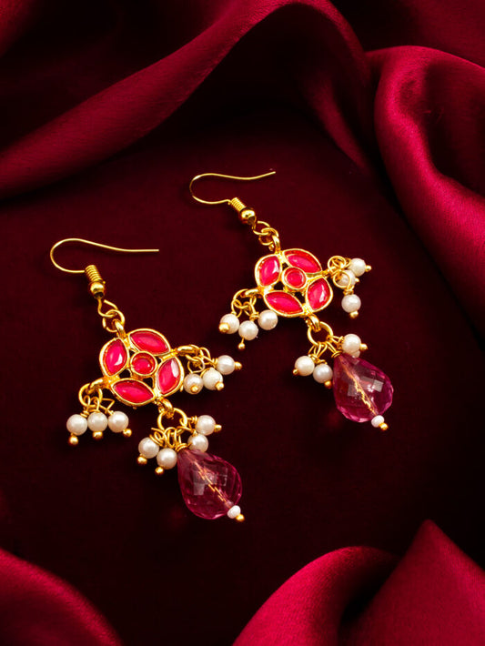 Delicate latkan Earrings ( PZ 72 )