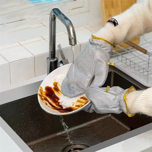 Steel Dish Washer Gloves Home & Kitchen ( SL 159 )